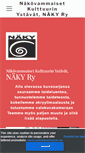 Mobile Screenshot of naky-kulttuuri.fi